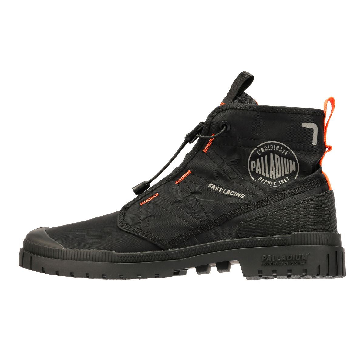 Palladium SP20 Travel Hi Schwarze Farbe Stiefel