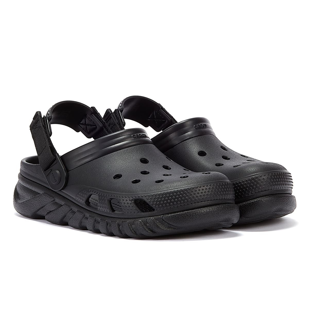 Crocs Duet Max 2 Schwarze Clogs