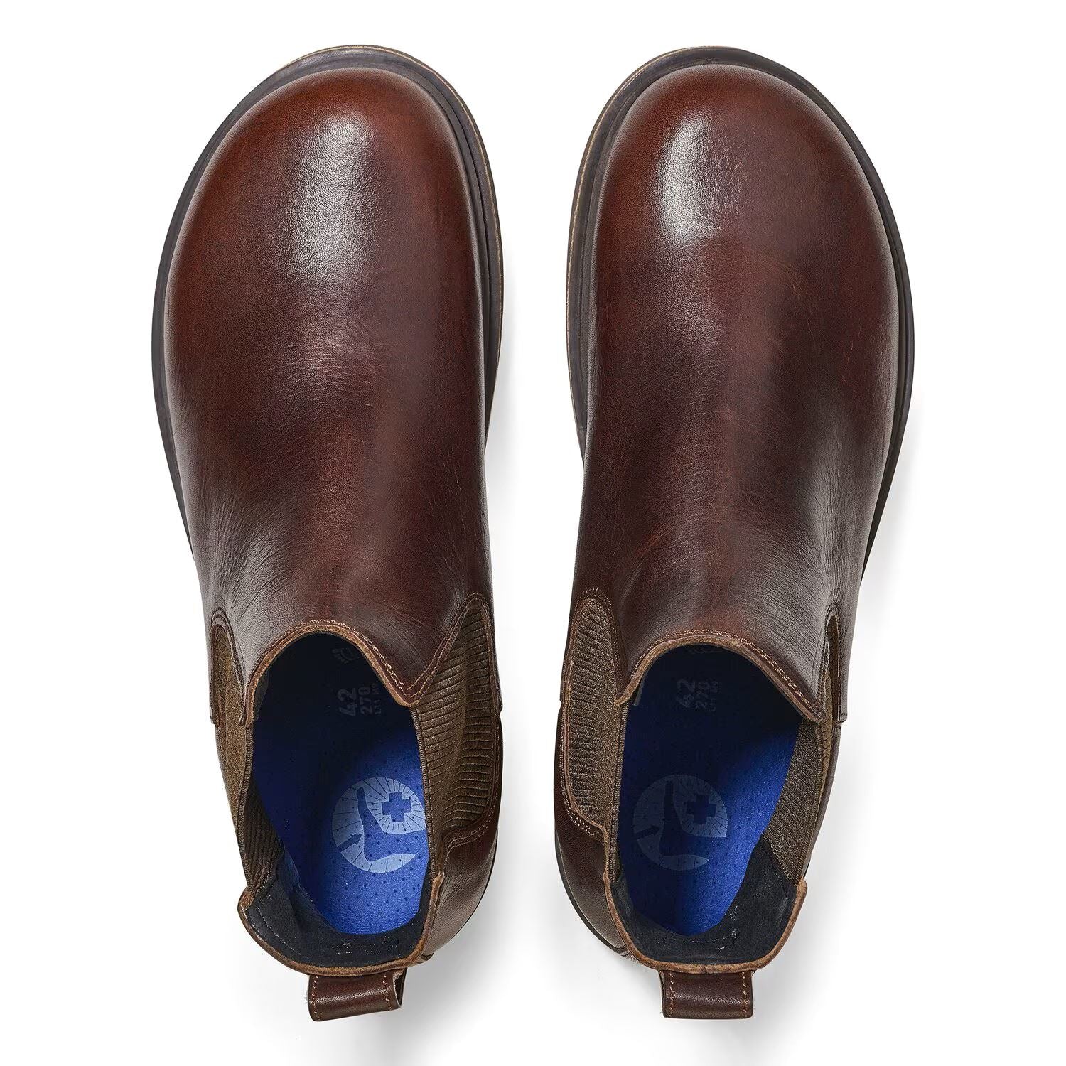 Birkenstock Highwood Chelsea Braune Herrenstiefel Aus Leder