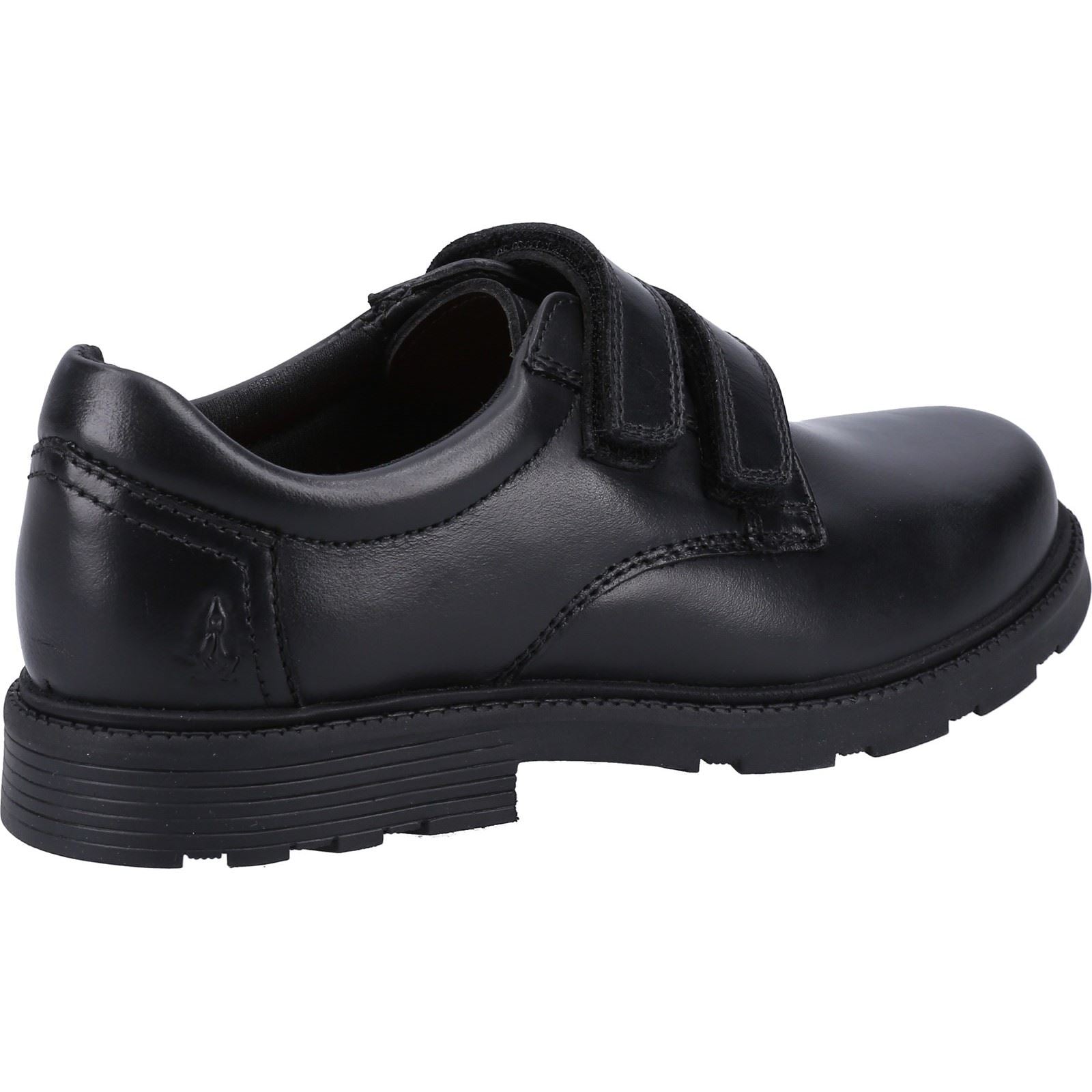 Hush Puppies Logan SNR Lederschuhe Für Jungen In Schwarz