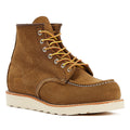 Red Wing Shoes Heritage Work 6-Zoll Moc Toe Herren Olivgrüne Mohave-Stiefel