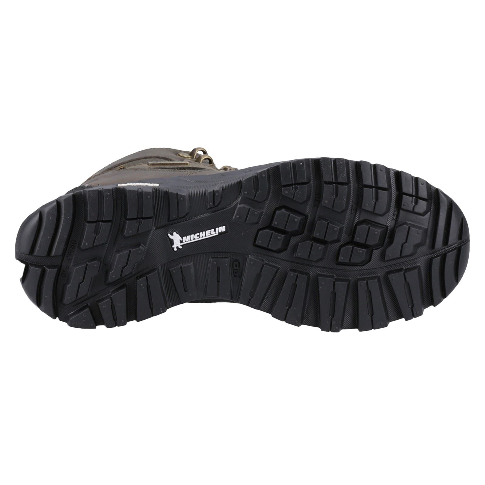 Hi-Tec Euro Trail Damen Wanderstiefel Aus Leder In Khaki