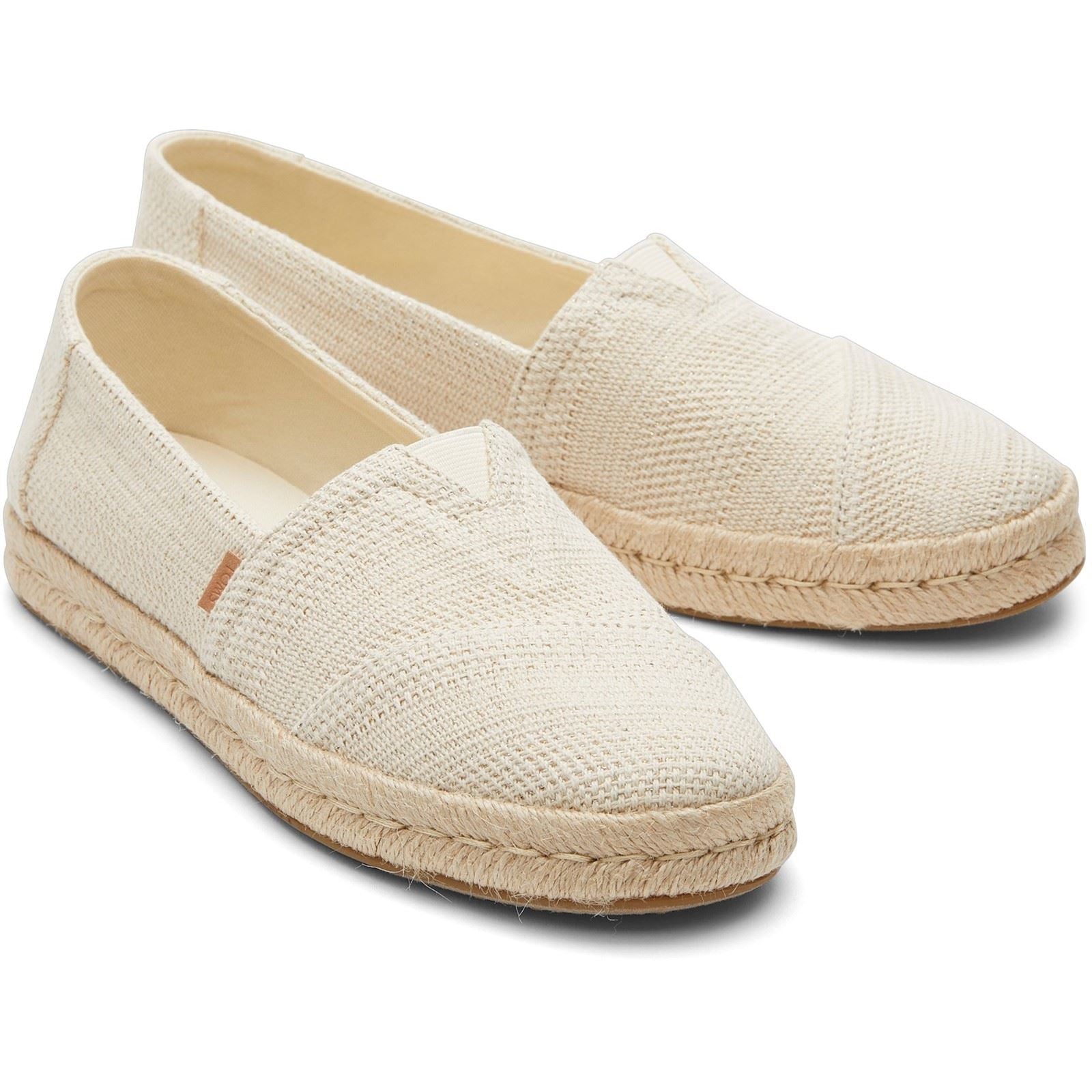 TOMS Alpargata Rope 2.0 Damen Espadrilles Aus Naturtextilien
