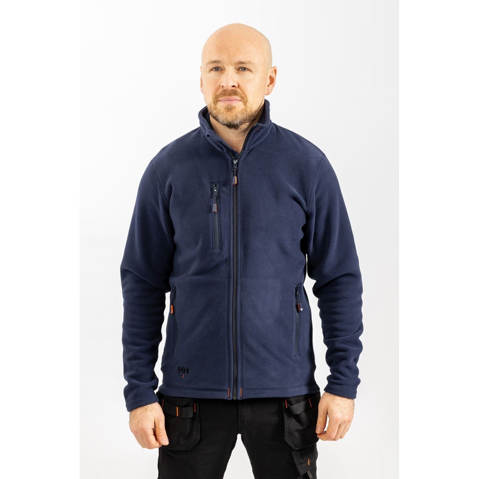 Helly Hansen Workwear Oxford Herren Blaue Fleecejacke