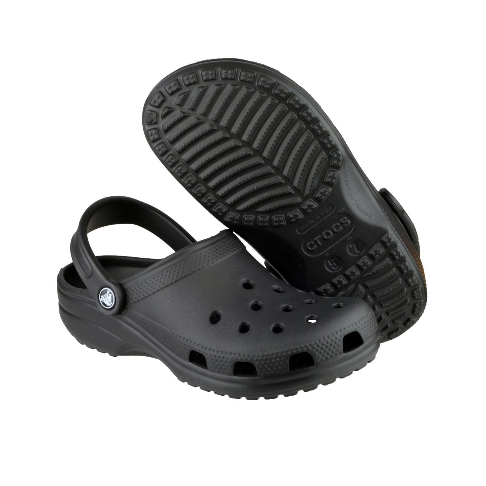 Crocs Classic Croslite Gummischwärzeclogs