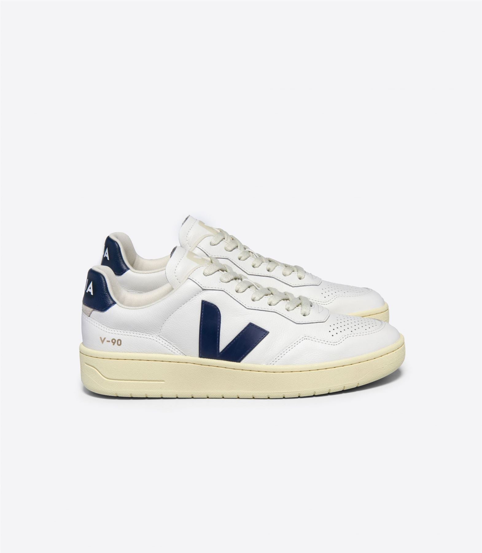 Veja V-90 Weiße Ledersneaker Für Herren
