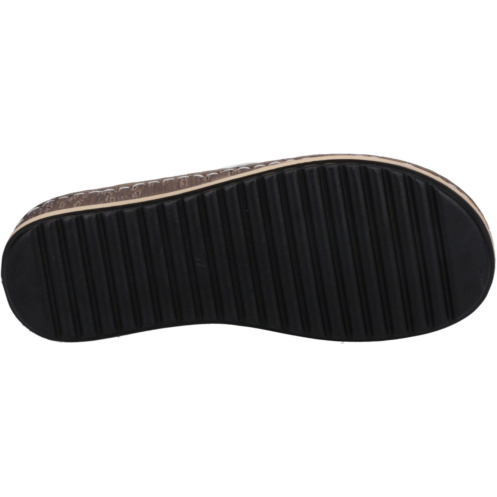 Hush Puppies Elissa Toepost Damen Sandalen Aus Wildleder In Weiß