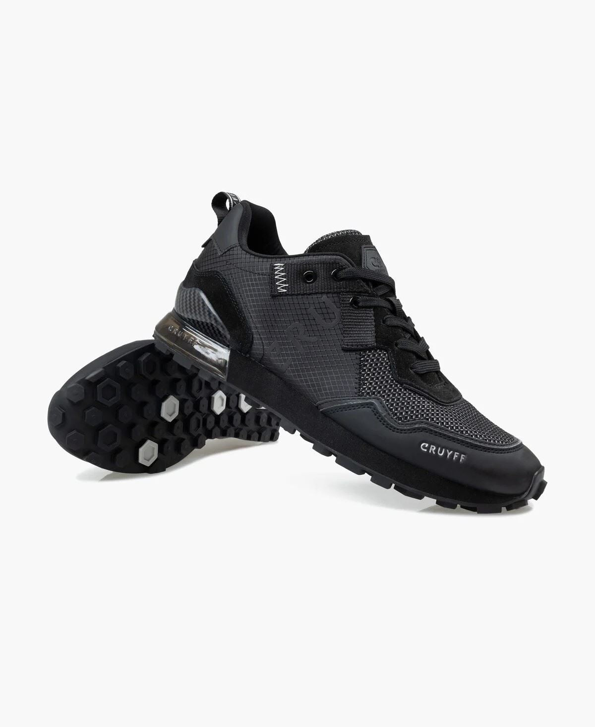 Cruyff Suberbia Herren Schwarze Turnschuhe