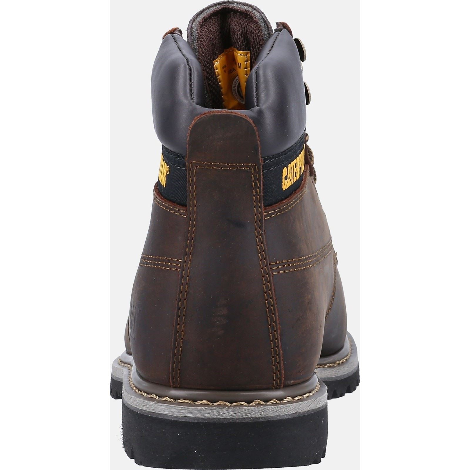 Caterpillar Powerplant S3 Nubuck Braun Sicherheitsstiefel