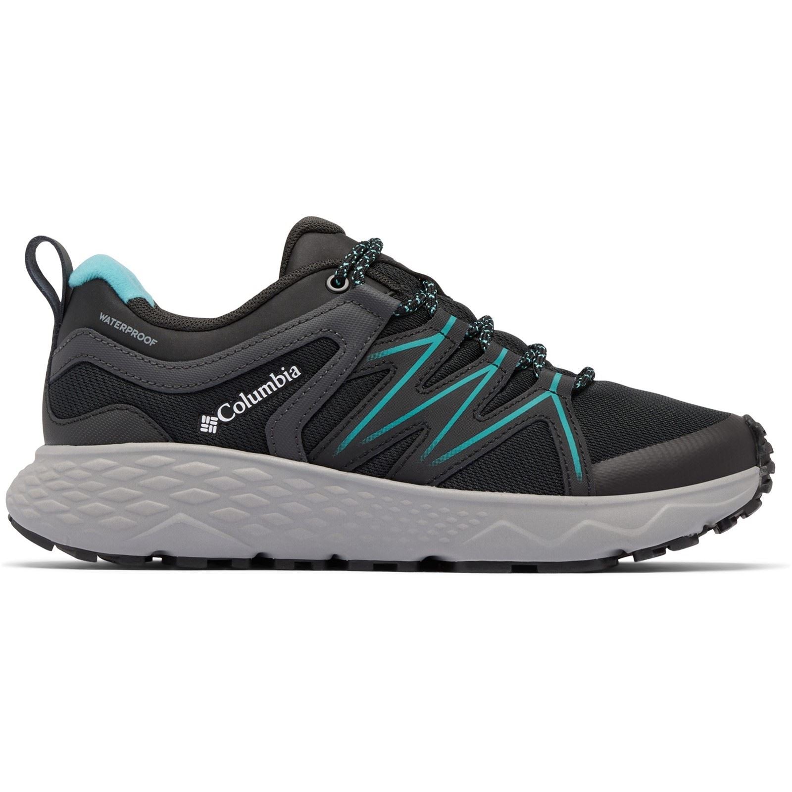 Columbia Peakfreak Roam Waterproof Polyester Damen Schwarz/Türkis Wanderstiefel