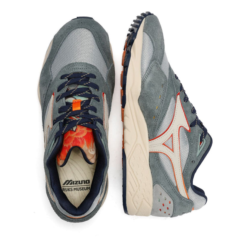 Mizuno Contender Cordura Wildleder Graue Turnschuhe