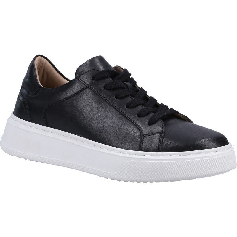 Hush Puppies Camille Damen-Sneaker Aus Schwarzem Leder