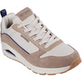 Skechers Uno Stacre 2.0 Herren Sand Sneaker Aus Leder