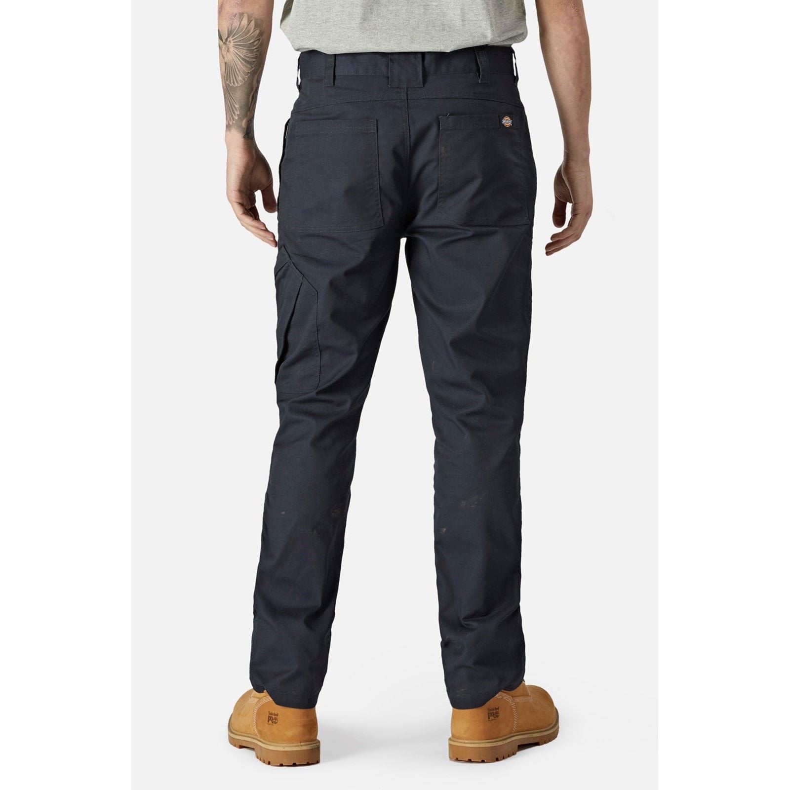 Dickies Action Flex Polyester Herren Blaue Outdoor Hosen