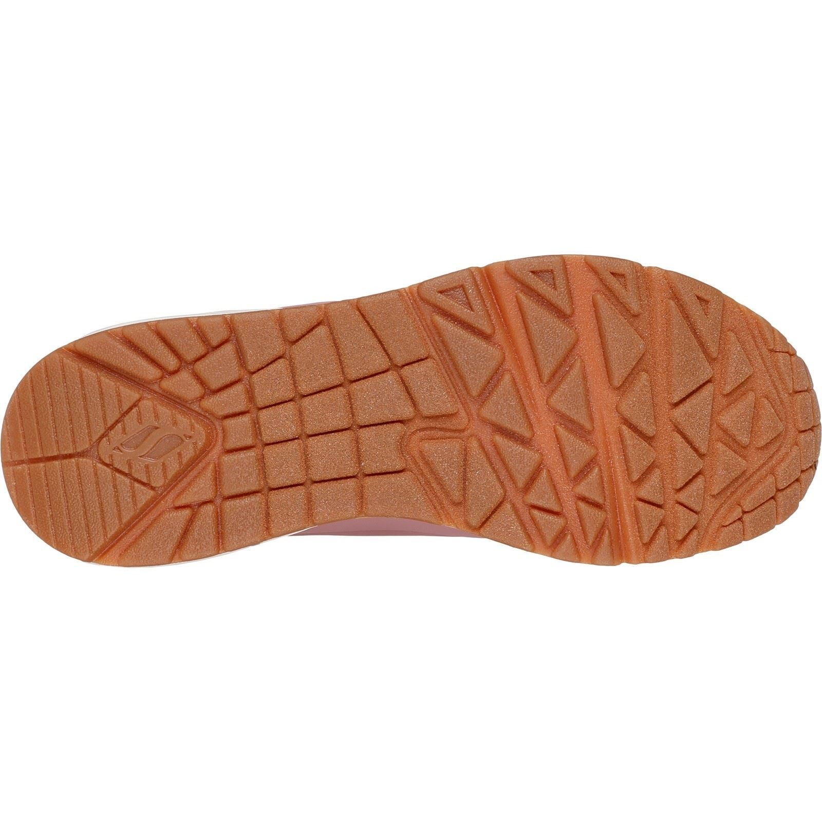 Skechers Uno - Shimmer Away Synthetische Damensneaker In Rose