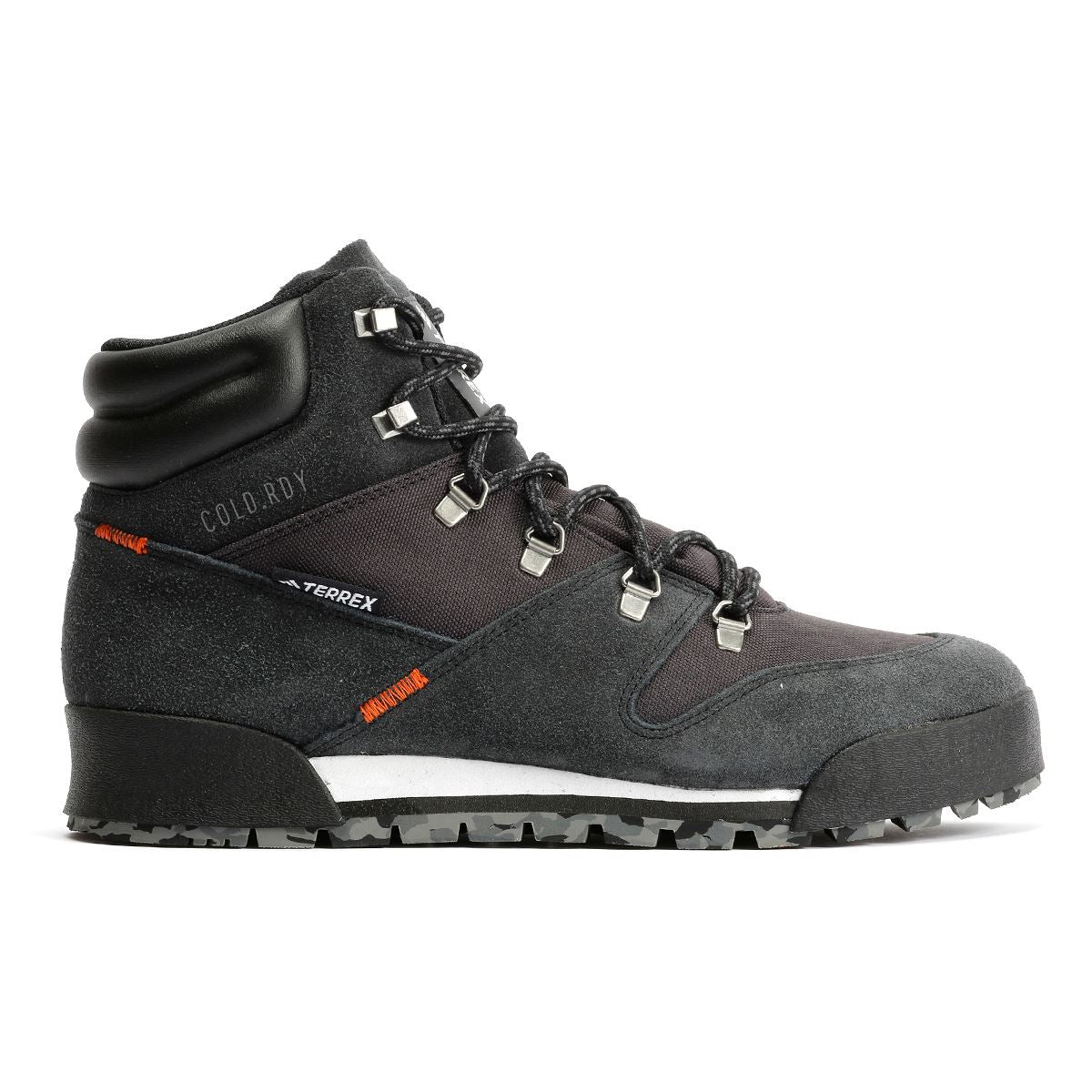Adidas Terrex Snowpitch COLD.RDY Wildleder Herren Schwarze Stiefel
