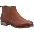 Hush Puppies Edith Leder Damen Stiefeletten In Beige