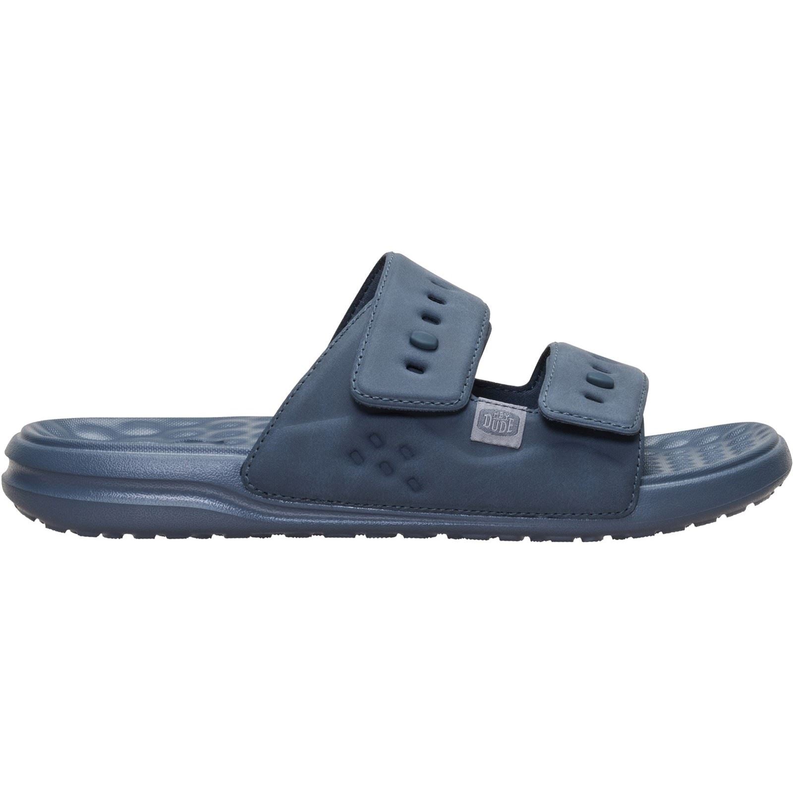 HEYDUDE Wave 2 Strap Polyurethan Herren Turbulenz Grau Sandalen