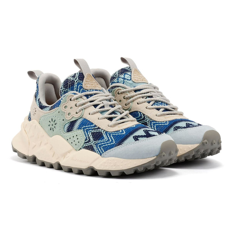 Flower Mountain Kotetsu Damenblaue Turnschuhe