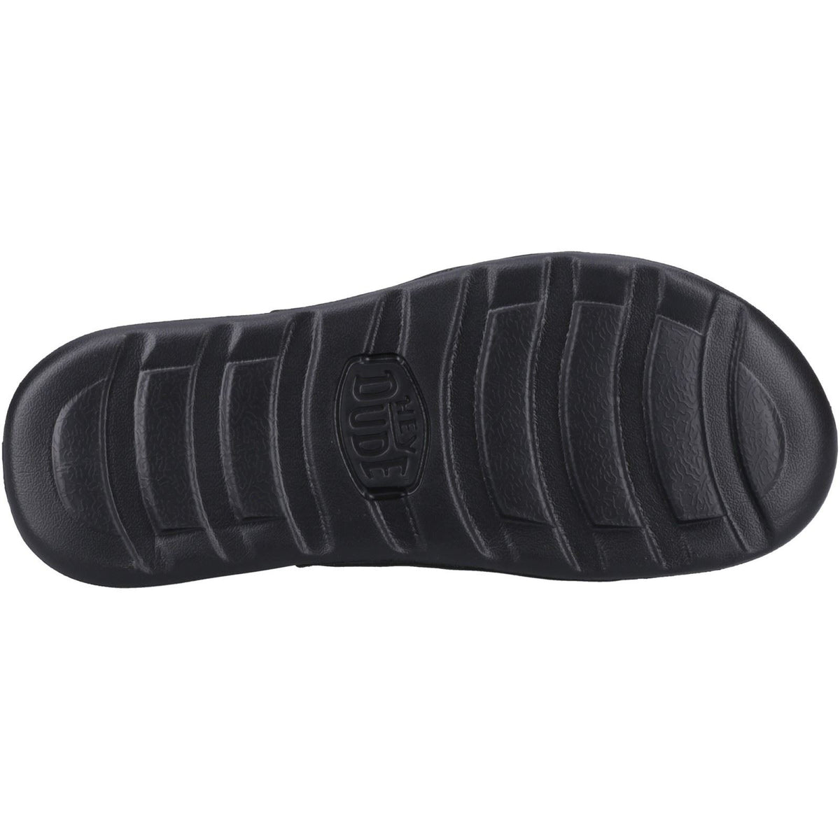 HEYDUDE Shore Slide Classic Polyester Herren Schwarze Slides