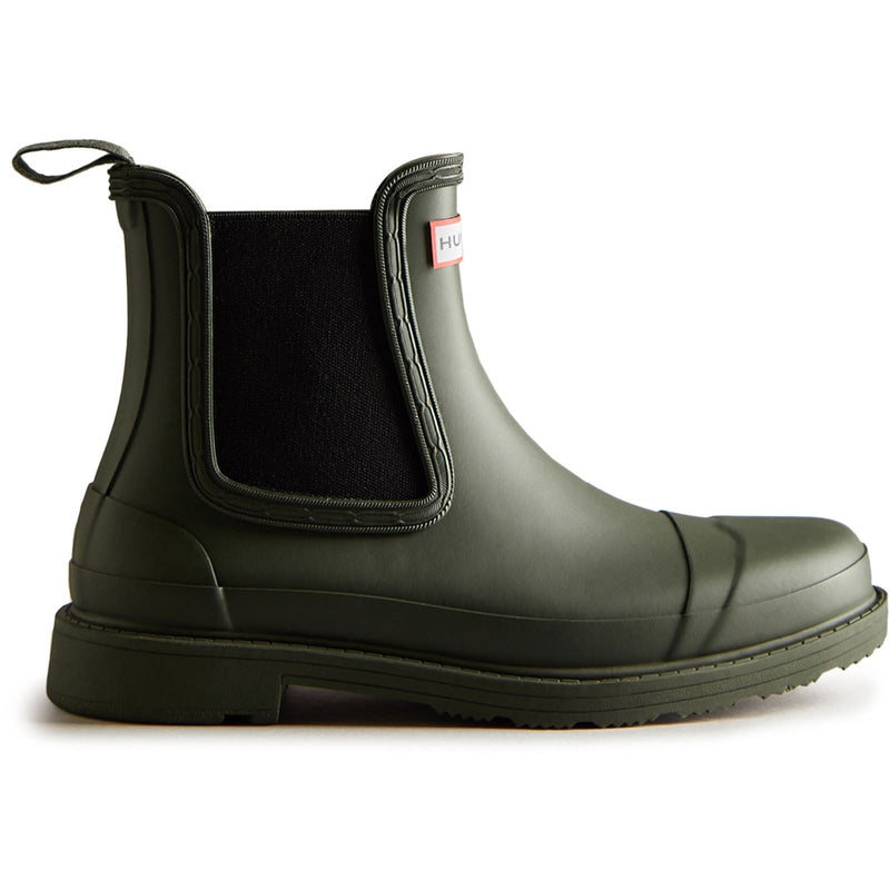Hunter Commando Dunkelolive Gummistiefel Für Damen