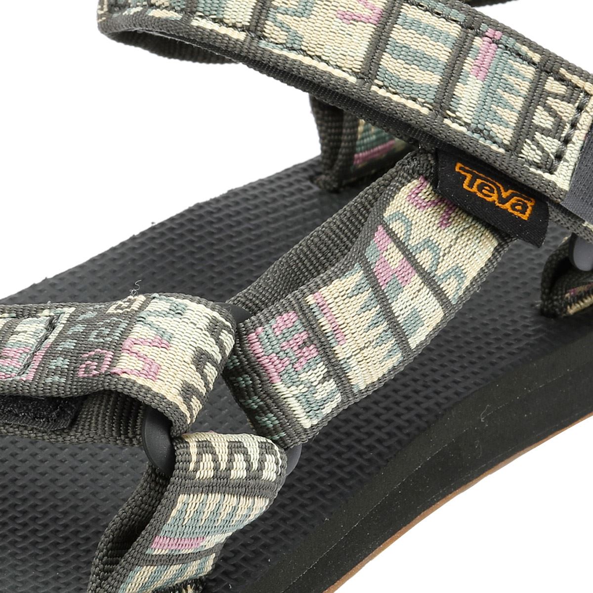 Teva Original Universal Damen Grüne Sandalen