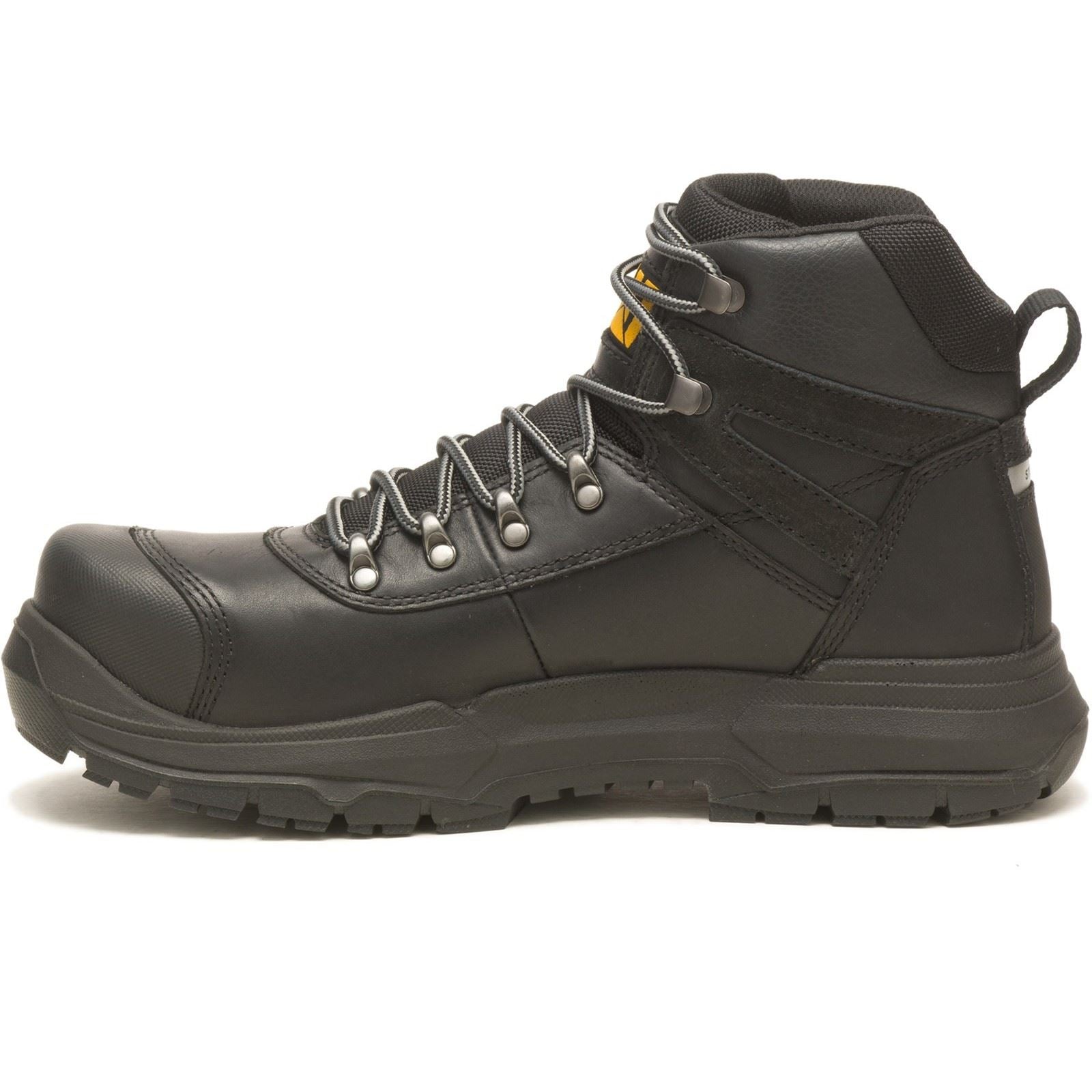 Caterpillar Pneumatische 2.0 Leder Schwarze Sicherheitsstiefel