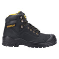 Caterpillar Striver Mid S3 Leder Schwarze Sicherheitsstiefel