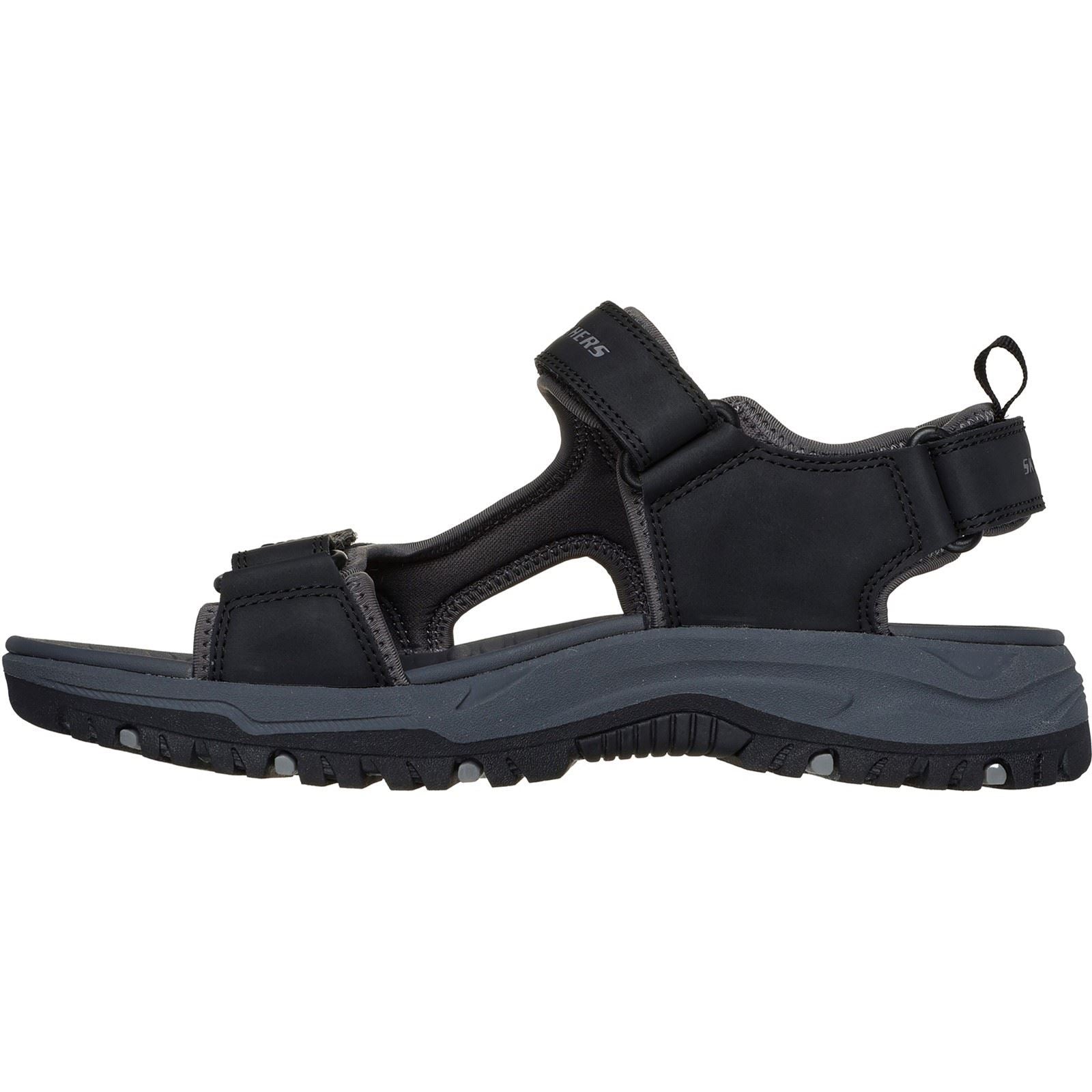 Skechers Prewitt Rigdon Herren Sandalen Aus Synthetischem Material In Schwarz