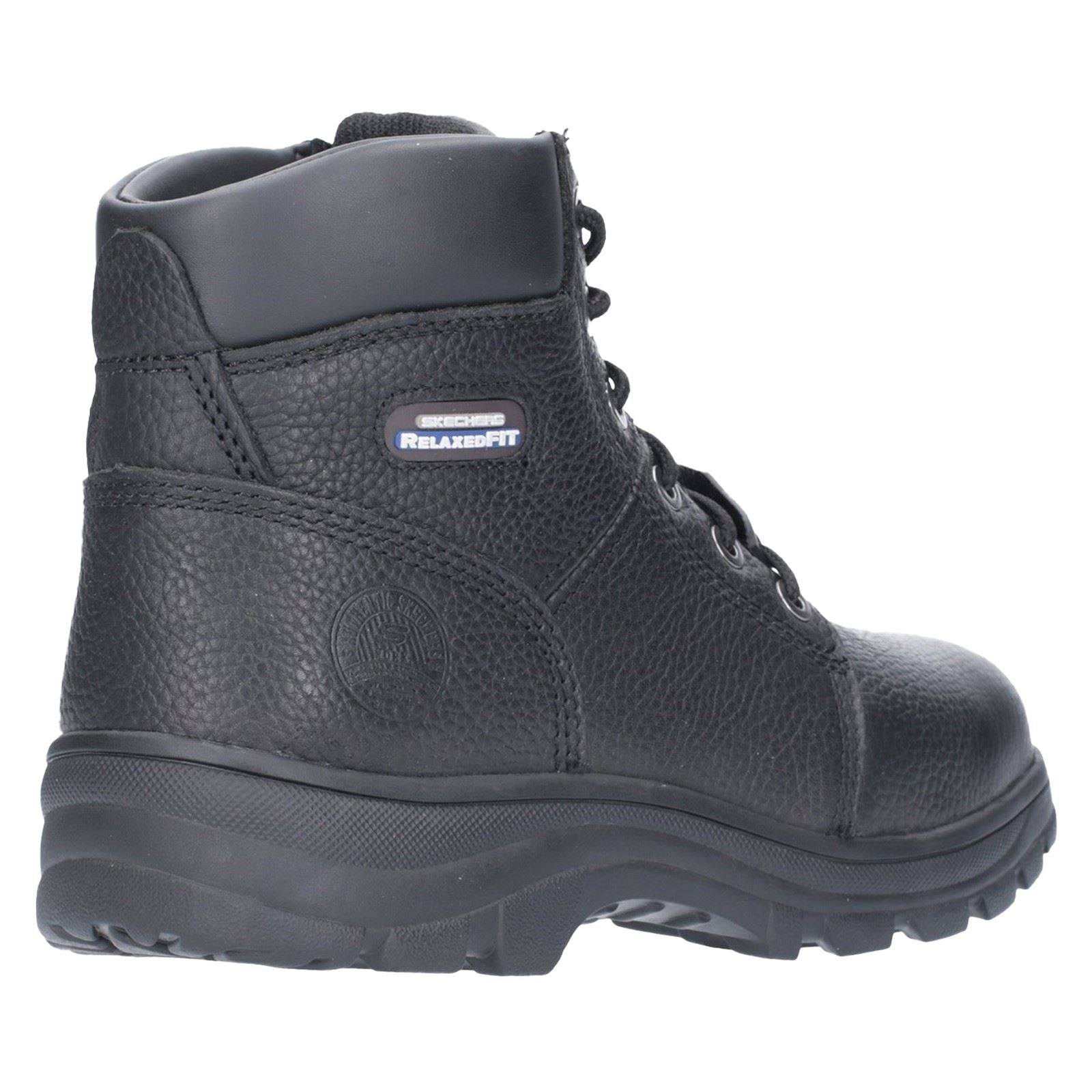 Skechers Workwear Workshire Leder Männer Schwarze Farbe Sicherheitsstiefel