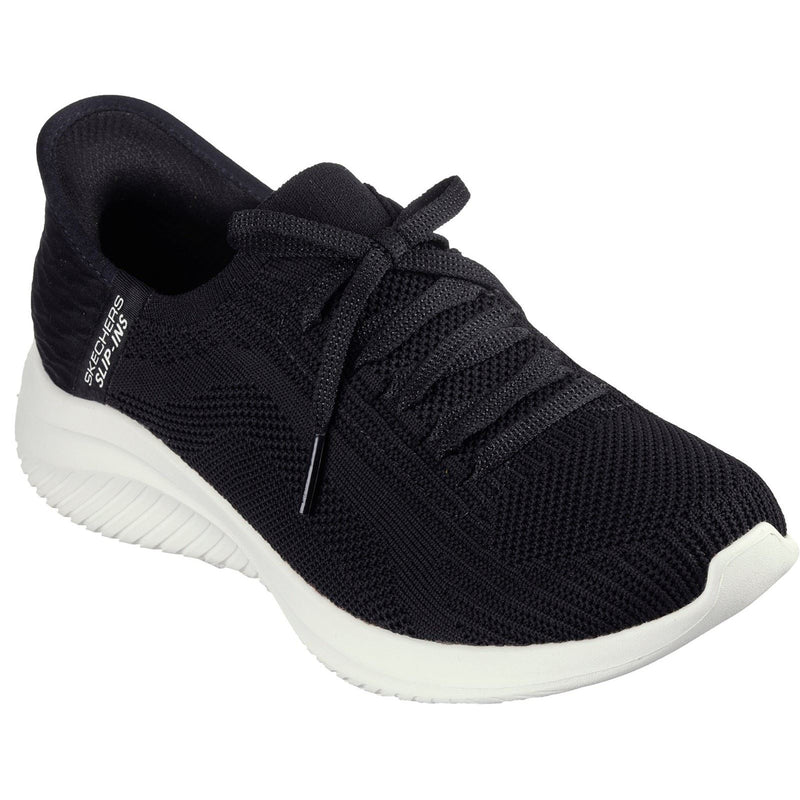Skechers Ultra Flex 3.0 Brilliant Path Damen Sneaker In Schwarz Aus Textil