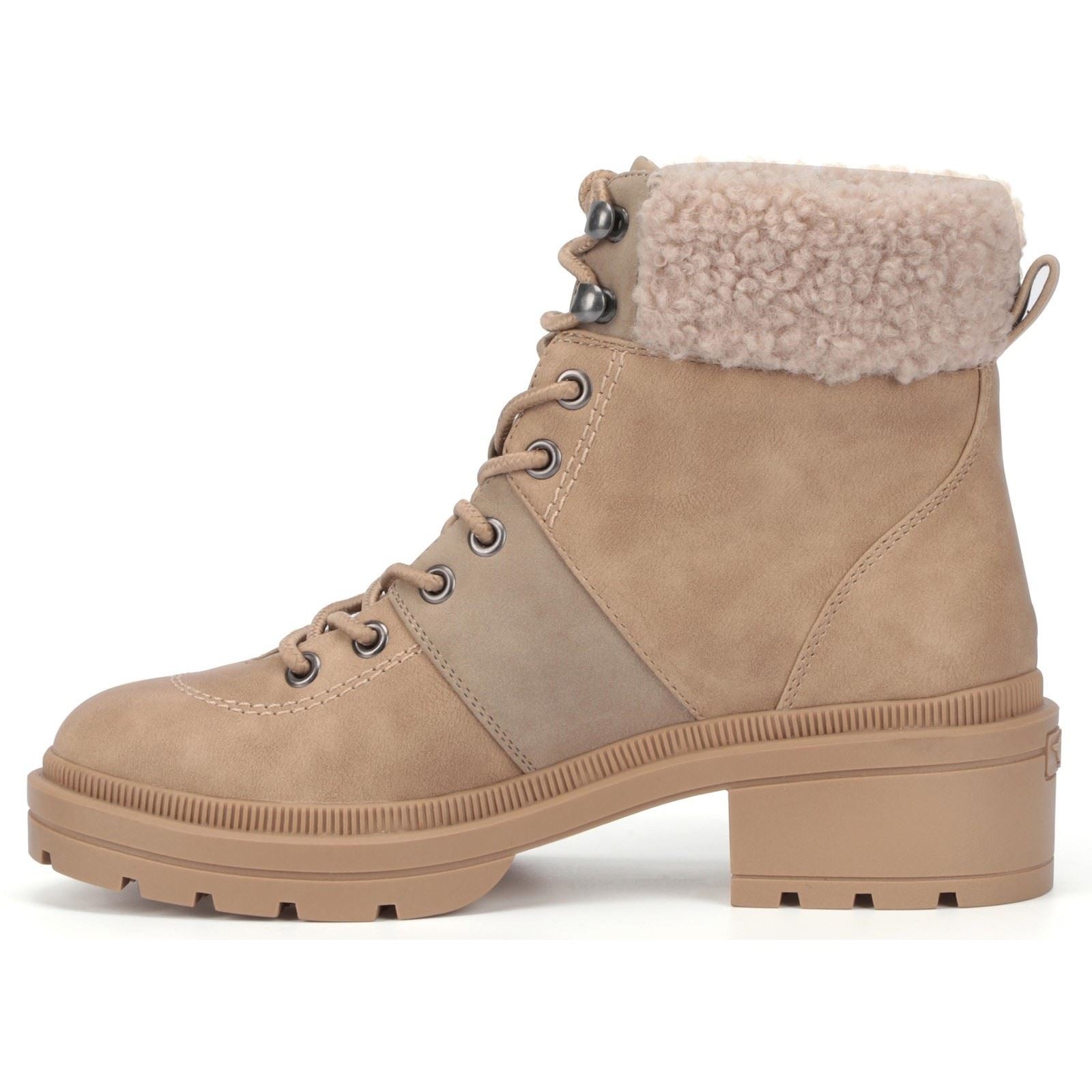 Rocket Dog Icy Stoff Damen Stiefeletten In Taupe