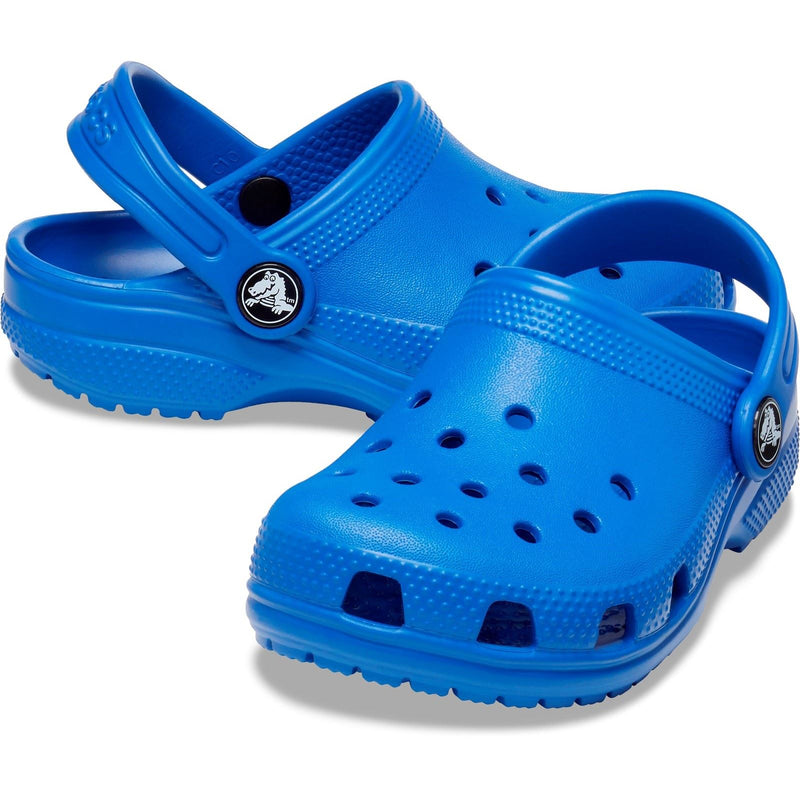 Crocs Toddler Classic Thermoplastische Blaue Bolt Loafers