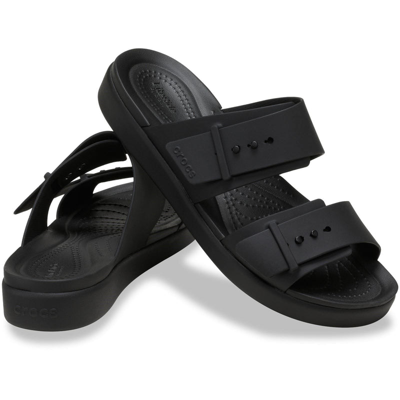 Crocs Brooklyn Buckle Damen Schwarze Farbe Sandalen