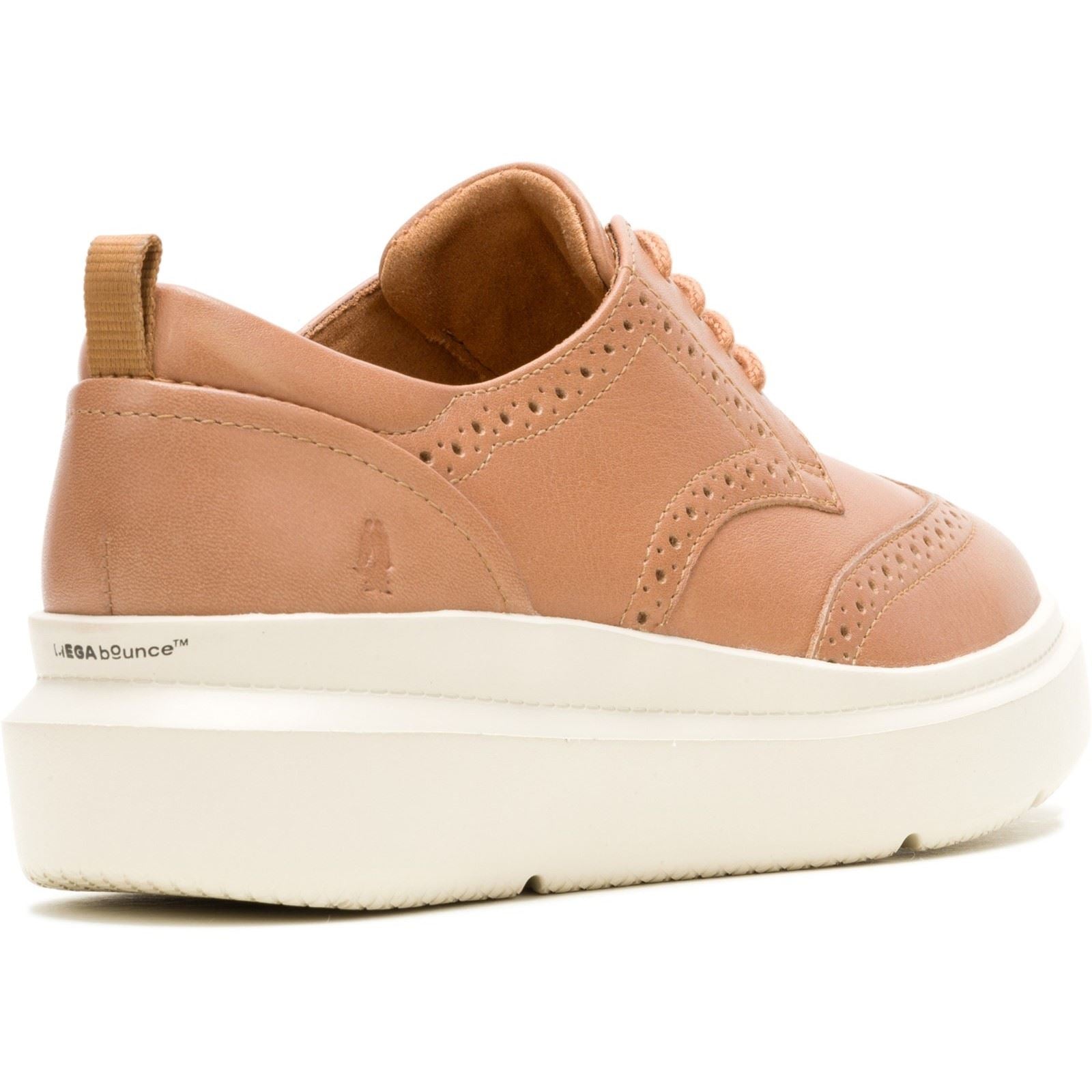Hush Puppies Joy Damen Brogues Aus Leder In Tan
