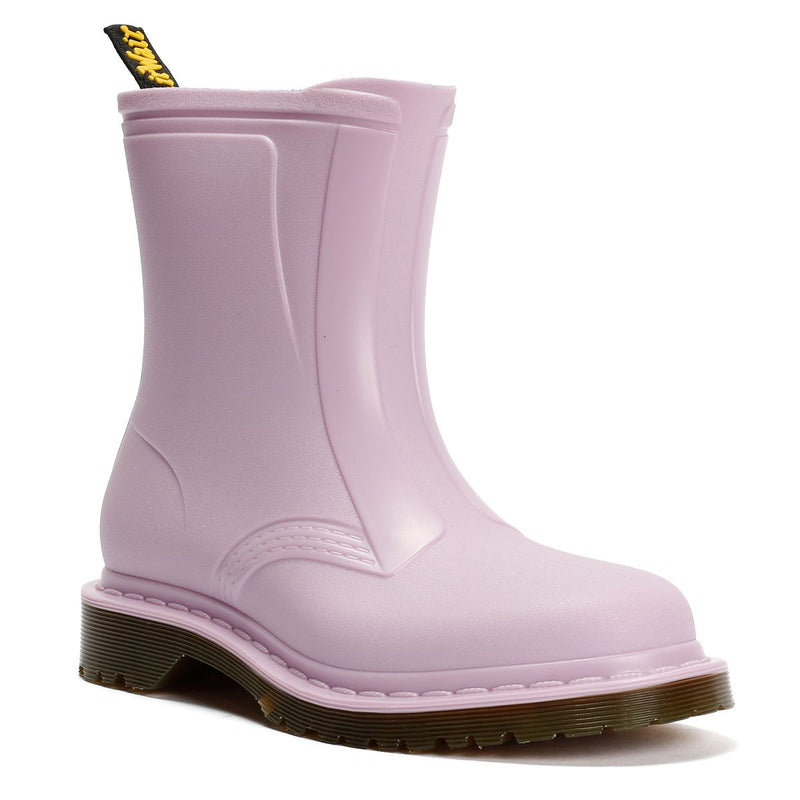 Dr. Martens 1460 Rain Pull On Damen Lila Gummistiefel