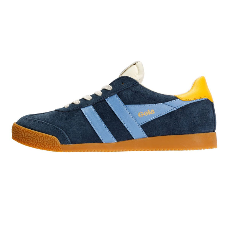 Gola Elan Damen Wildleder Sneaker In Blau