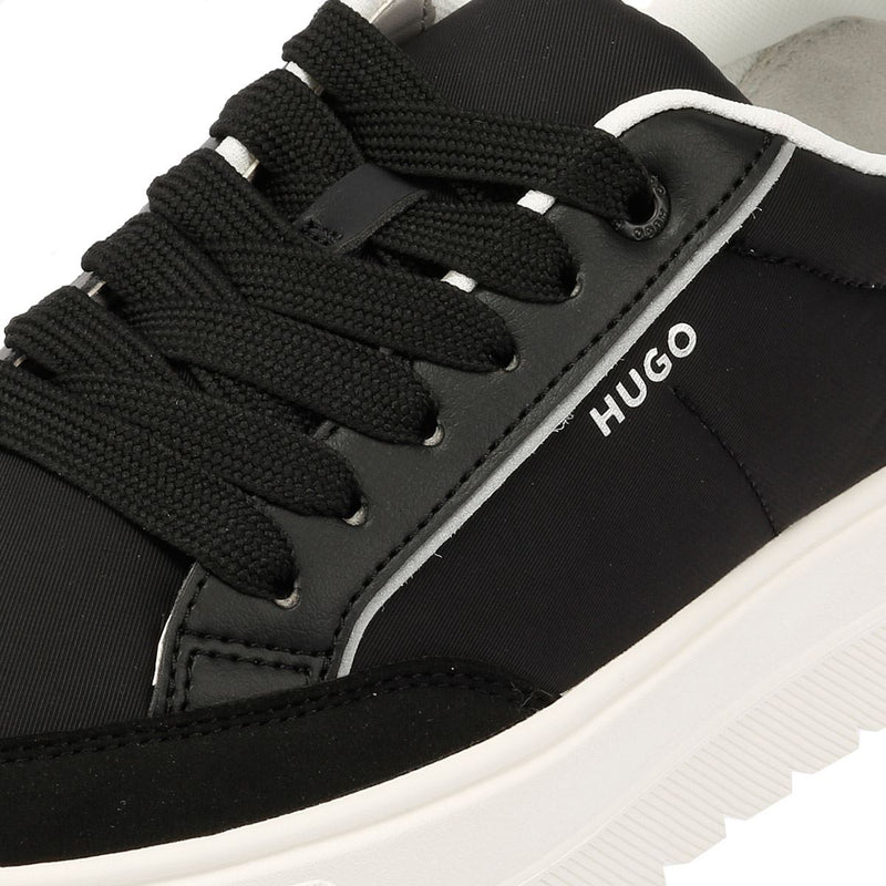 Hugo Lyssa Tennis Damen Sneakers In Schwarz