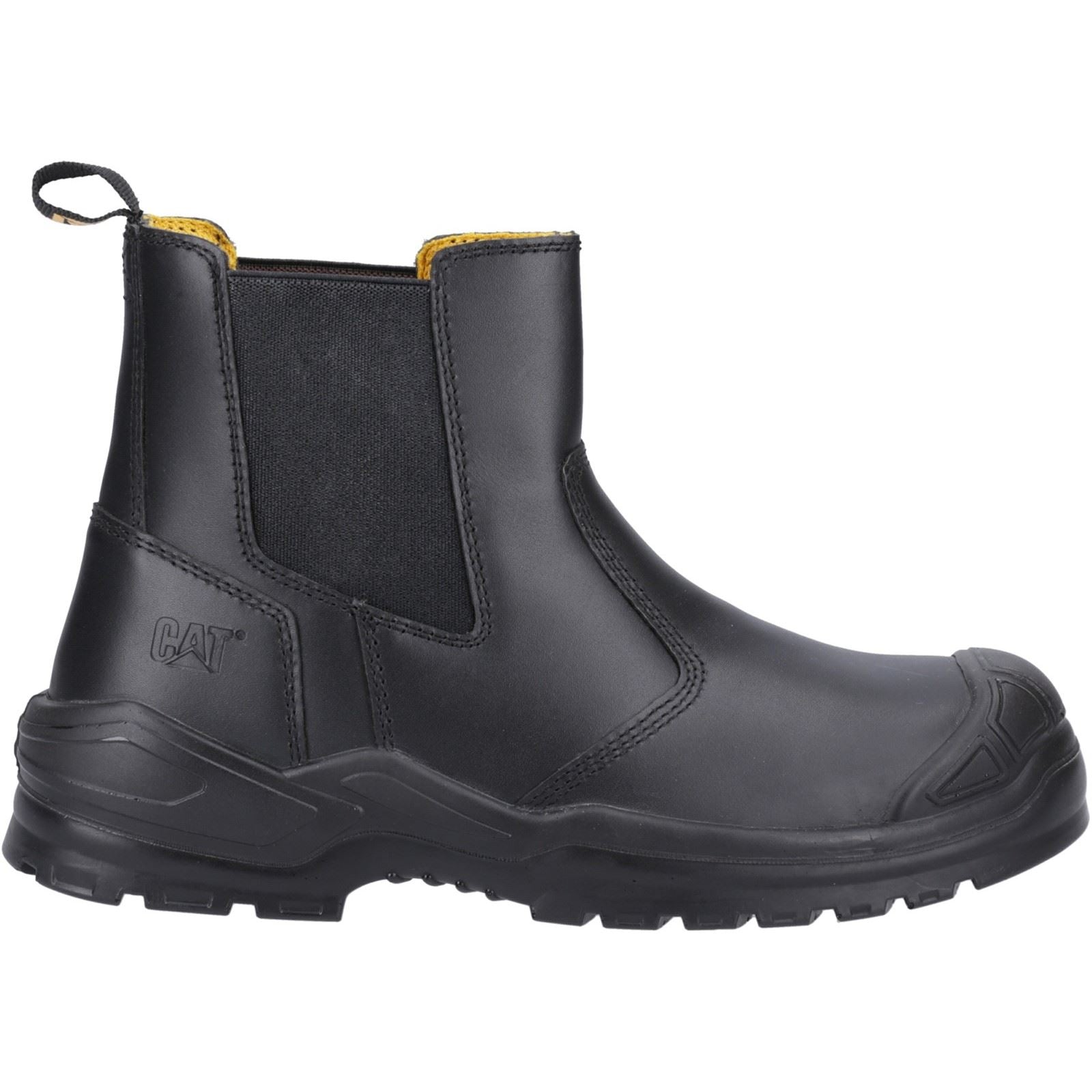 Caterpillar Striver Leder Schwarze Farbe Sicherheitsschuhe