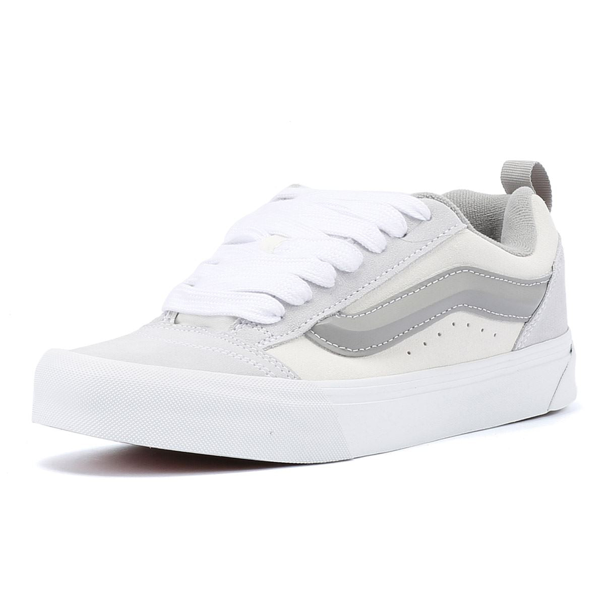 Vans Knu School Tri-Tone Graue Wildleder-Sneakers