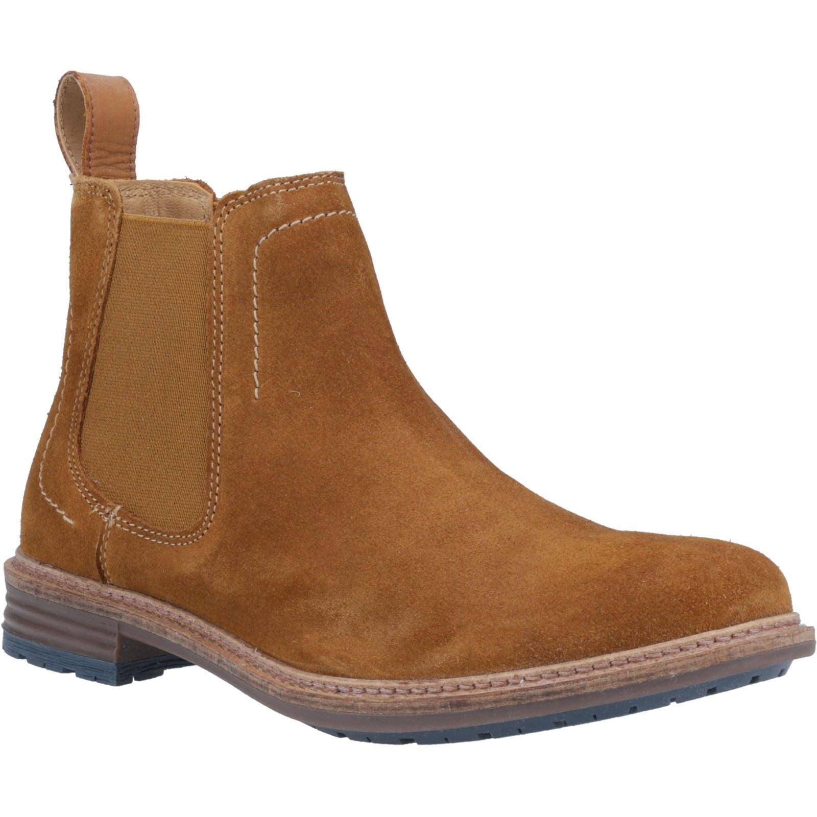 Hush Puppies Justin Suede Wildleder Herren Wildlederstiefel In Beige