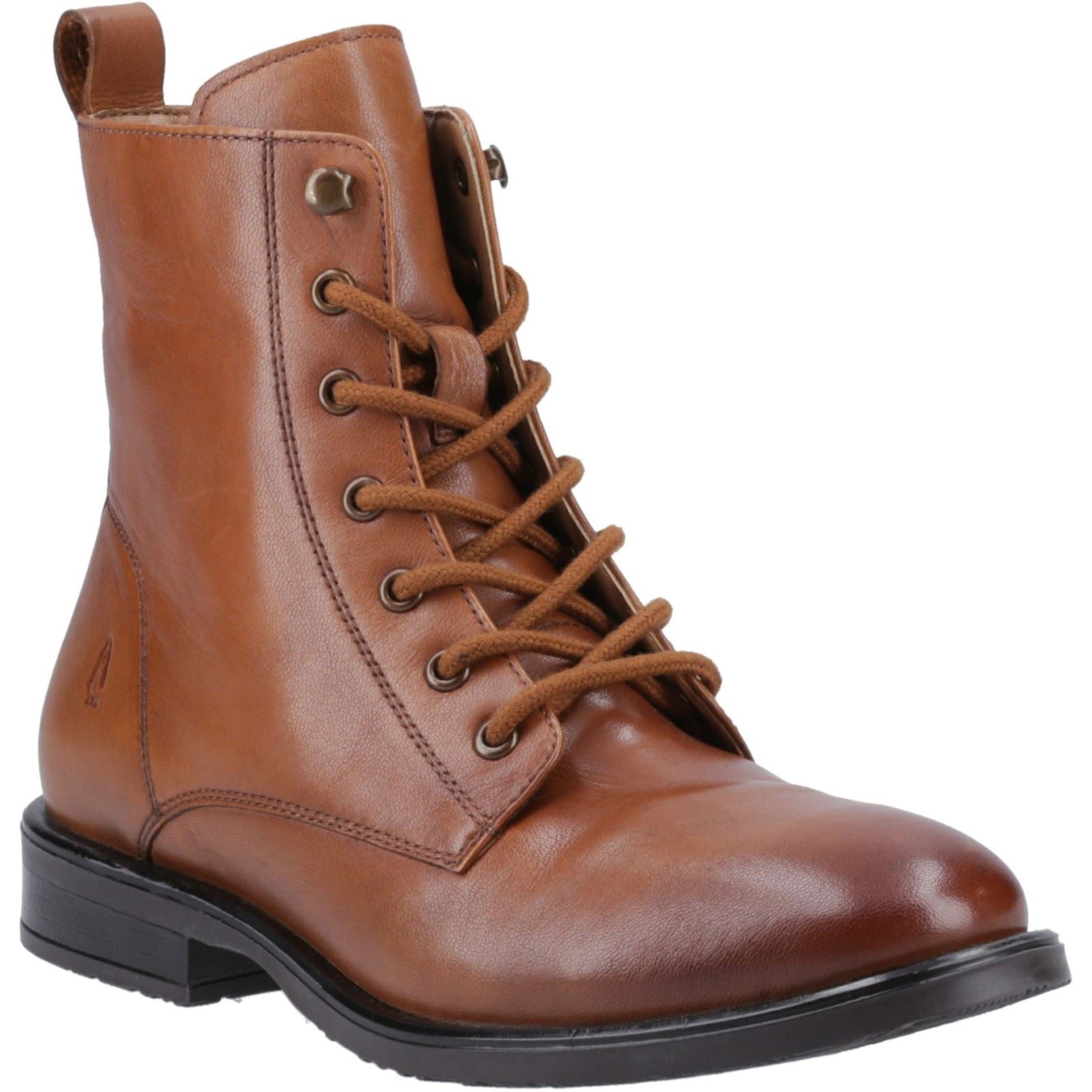 Hush Puppies Valentina Damen Stiefel aus Leder in Tan