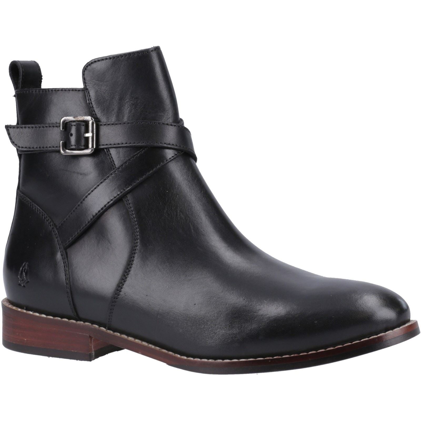 Hush Puppies Cassidy Damenstiefel Aus Schwarzem Wildleder