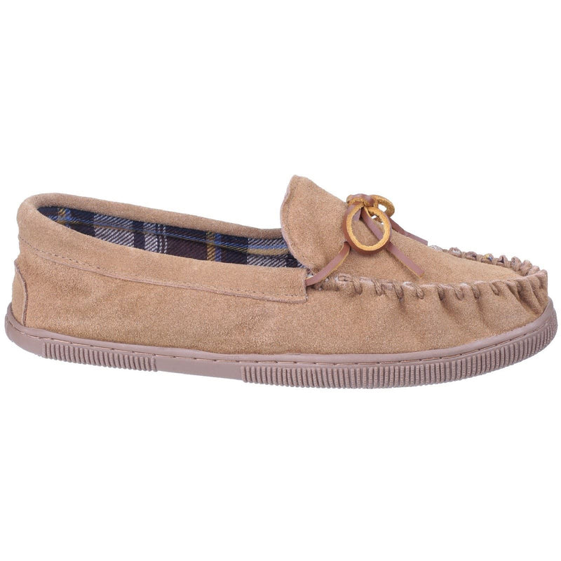 Cotswold Alberta Wildleder Herren Hausschuhe In Beige