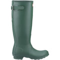 Hunter Original Tall Back Adjustable Damen Gummistiefel In Grün