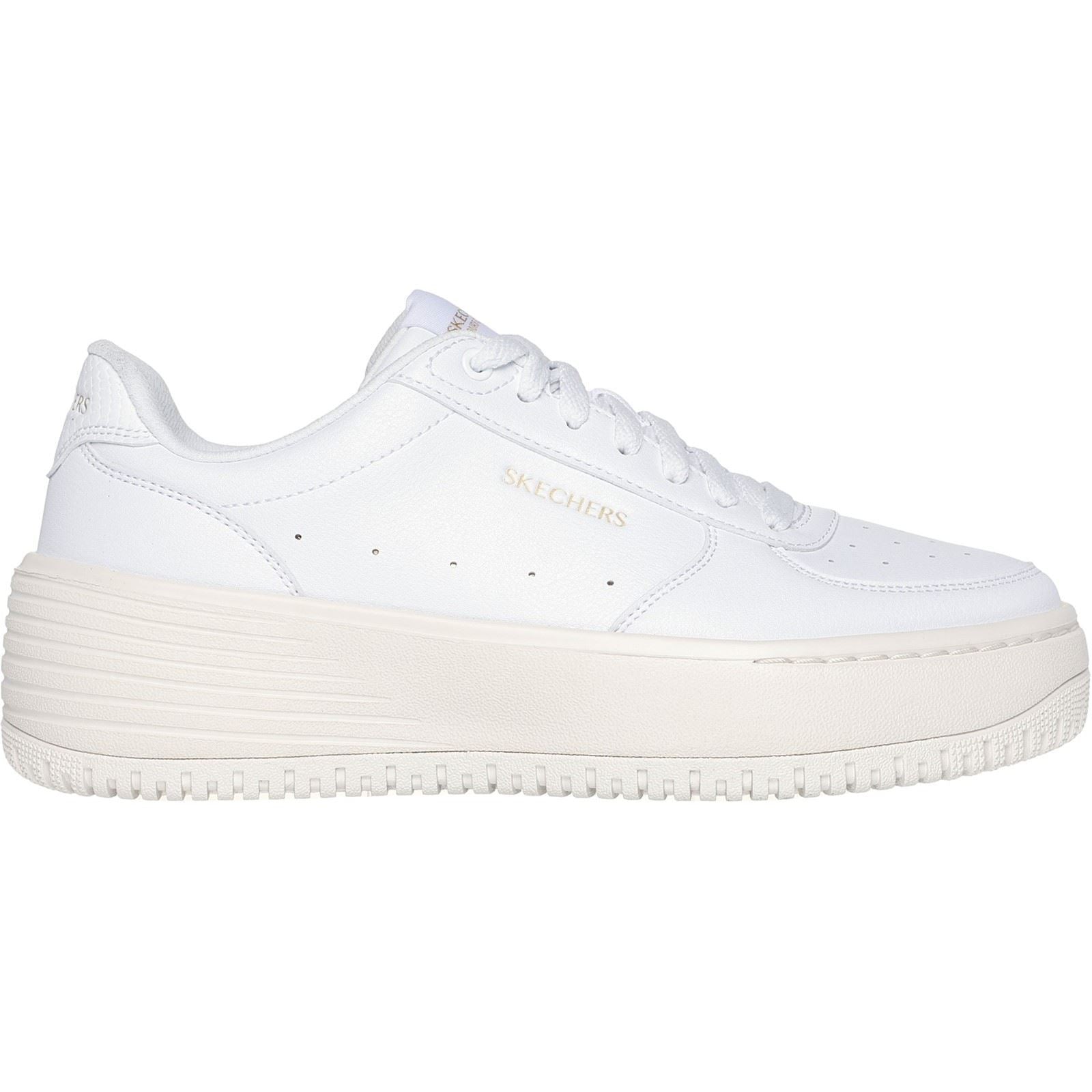 Skechers Grand 92 - Be Lifted Synthetische Damen-Sneaker In Weiß/Natur