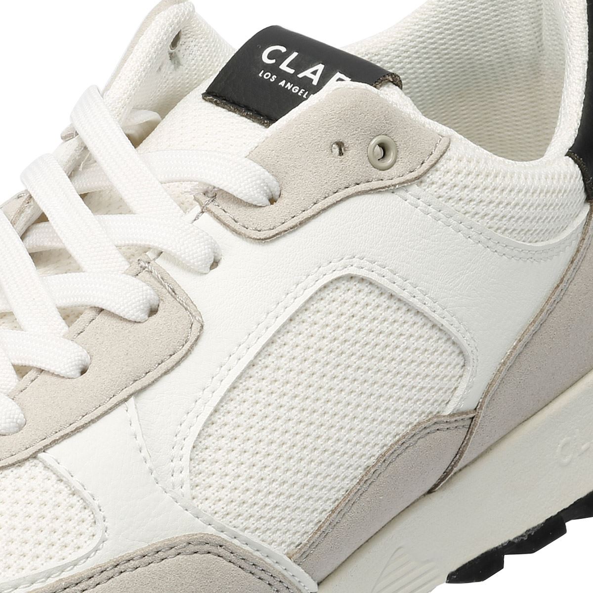 Clae Joshua Herren Weiße Sneakers