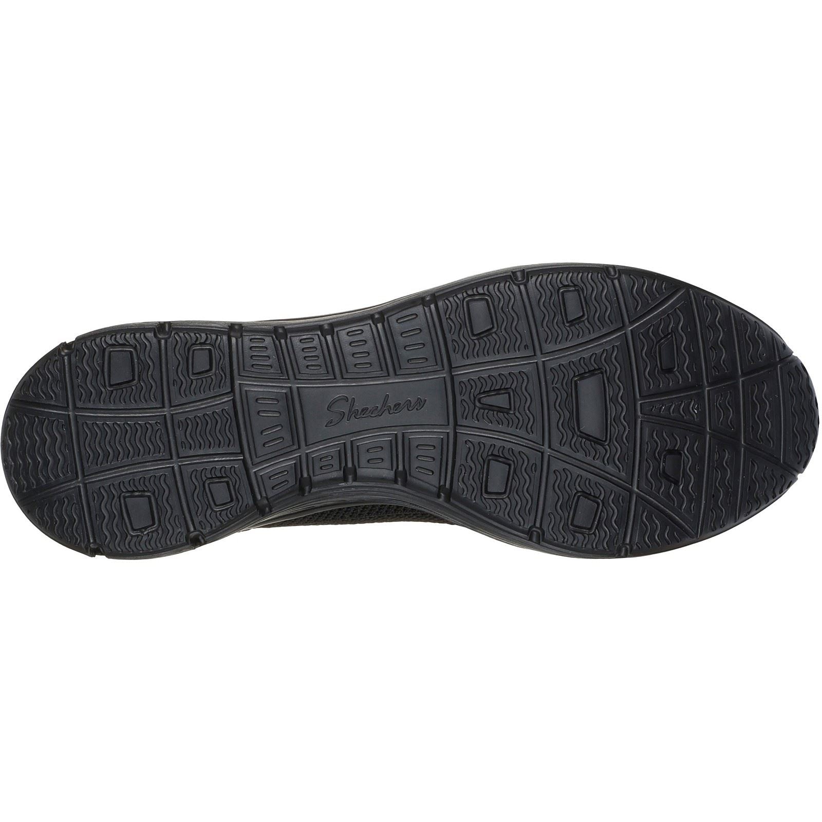 Skechers Seager Believe It Damen Sneaker In Schwarz Aus Textil