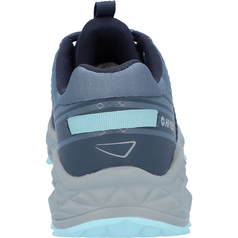 Hi-Tec Fuse Trail Low Polyester Mesh Damensneaker In Grisaille/Flintstone