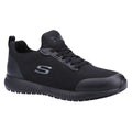 Skechers Workwear Squad SR Myton Textil Herren Schwarze Sicherheits-Sneaker